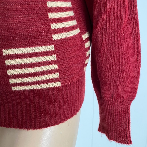 VTG 1970s Mens Turtleneck Sweater Acrylic Sz M - Picture 5 of 8